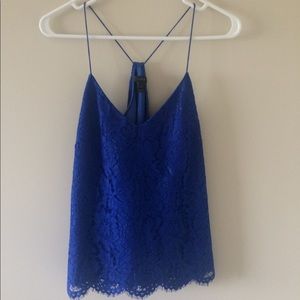 Jcrew Lace Racerback Tank